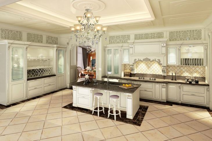 tủ kiểu cổ điển classical style cabinet