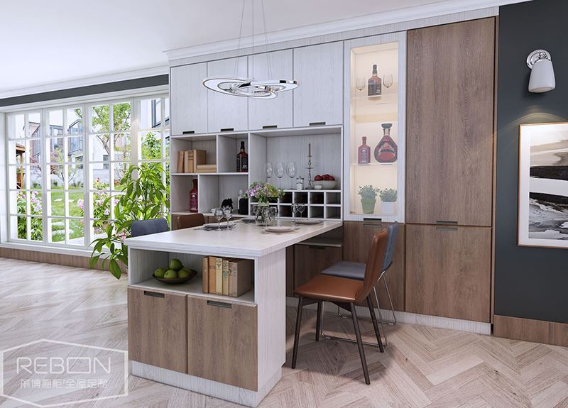 Flat Pack PVC Kitchen Cabinet Flat Pack PVC Kitchen Cabinet