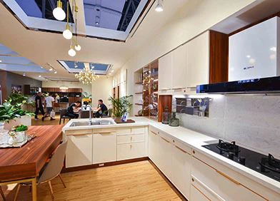 China Durability PVC Kitchen Cabinets