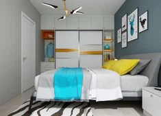 Tủ quần áo bằng ván dăm đặt riêng