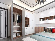 Tủ quần áo bằng gỗ tiết kiệm