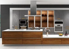 Tủ đựng thức ăn nhà bếp hiện đại