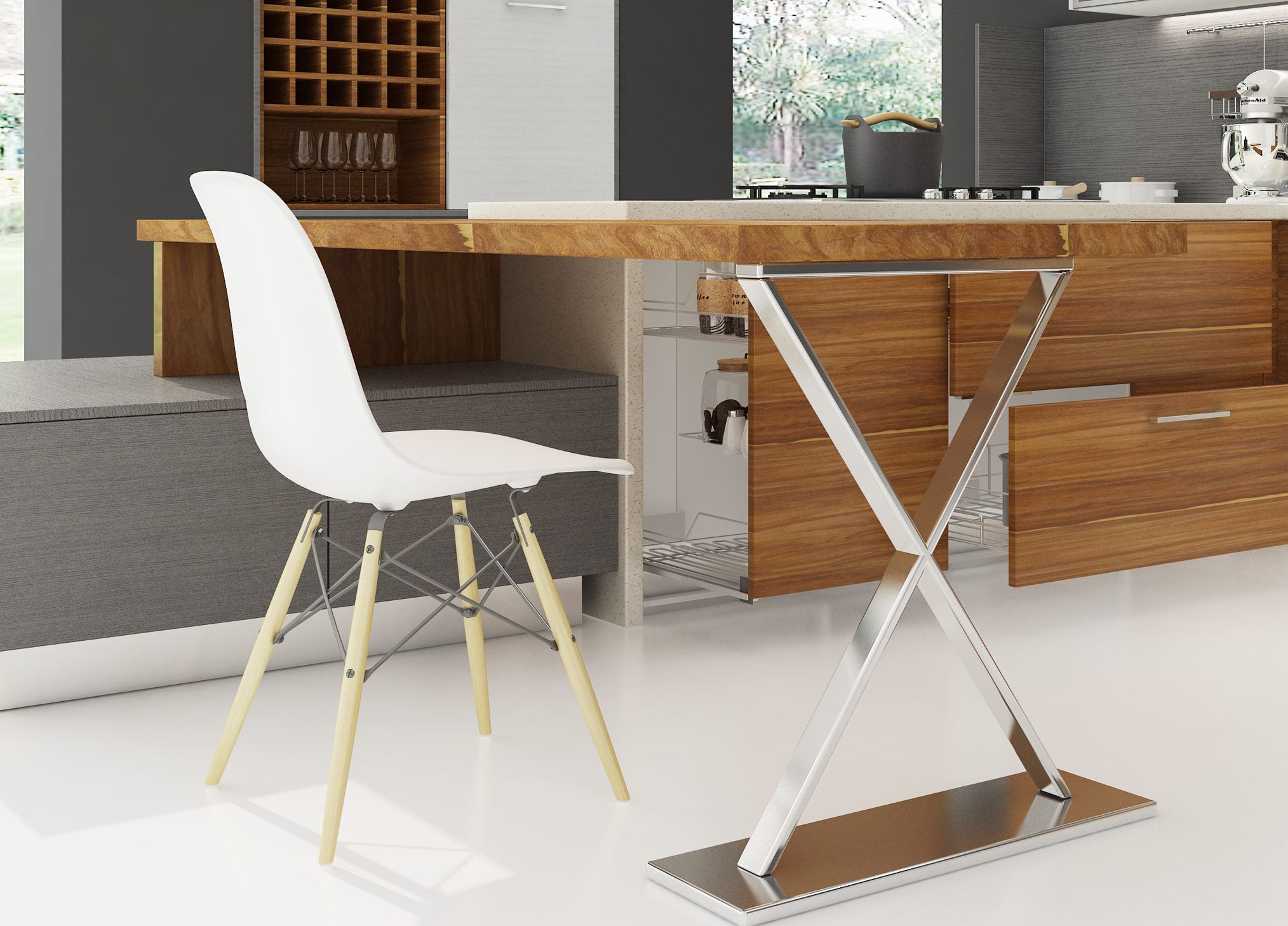 Các loại và vật liệu tủ bếp cơ bản